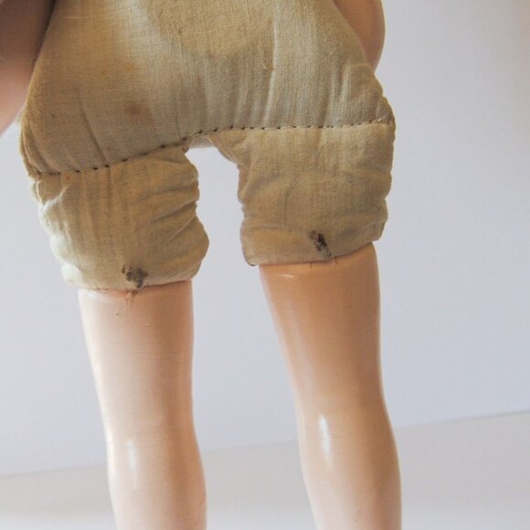 1930's Composition Nancy doll? 17" Open/close eyes with teeth - Picture 10 of 11